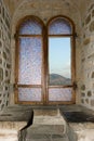 Castle window Royalty Free Stock Photo