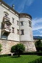 Castle with windows