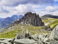 Castle of the Winds Snowdonia National Park Wales UK Royalty Free Stock Photo