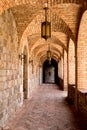 Castle Winery Brick Arched Hallway