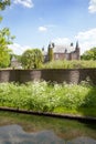 Castle Zuylen in spring Royalty Free Stock Photo