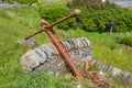 Castlebay Anchor at Barra in the Outer Hebrides