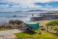 Boat at Castlebay at Barra in the Outer Hebrides