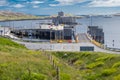 Castlebay at Barra in the Outer Hebrides Royalty Free Stock Photo