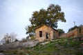 Castled stone house