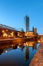 Castlefiled beetham tower Royalty Free Stock Photo