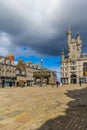 Castlegate in the city centre, Aberdeen, Scotland, Great Britain, 13/08.2017