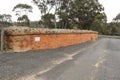 The Castlemaine-Sawmill Road bridge and railway overpass near Ca