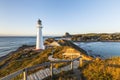 Castlepoint Lighthouse at Sunrise, New Zealand