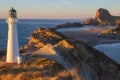 Castlepoint Lighthouse, sunrise, New Zealand