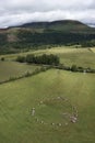 Castlerigg and Skiddaw Lake District Royalty Free Stock Photo