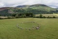 Castlerigg and Skiddaw Royalty Free Stock Photo