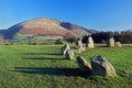 Castlerigg Stone Circle Royalty Free Stock Photo