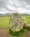 Castlerigg stone circle in England Royalty Free Stock Photo