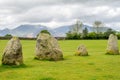 Castlerigg stone circle in England Royalty Free Stock Photo