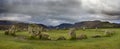 Castlerigg Stone Circle in the Lake District Royalty Free Stock Photo