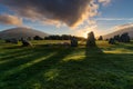 Castlerigg Stone Circle, Lake District, UK. Royalty Free Stock Photo