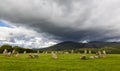 Castlerigg Stone Circle, near Keswick, Cumbria, England. Royalty Free Stock Photo