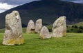 Castlerigg Stone Circle, near Keswick, Cumbria, England. Royalty Free Stock Photo