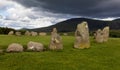 Castlerigg Stone Circle, near Keswick, Cumbria, England. Royalty Free Stock Photo