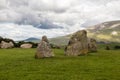 Castlerigg Stone Circle, near Keswick, Cumbria, England. Royalty Free Stock Photo