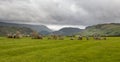 Castlerigg Stone Circle, near Keswick, Cumbria, England. Royalty Free Stock Photo