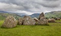 Castlerigg Stone Circle, near Keswick, Cumbria, England. Royalty Free Stock Photo