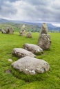 Castlerigg Stone Circle, near Keswick, Cumbria, England. Royalty Free Stock Photo