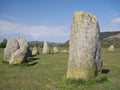 The Castlerigg Stone Circle near Keswick, Cumbria, UK Royalty Free Stock Photo