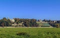 Castles above the Elbe river near Dresden, Germany