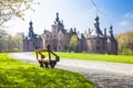 Castles of Belgium- Ooidonk, East Flanders Royalty Free Stock Photo