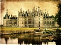 Castles of France series Royalty Free Stock Photo