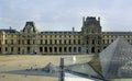 Sights of Paris. View of the Louvre.