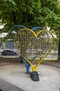Castles of love in urban space as a symbol of fidelity to love