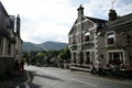 Castleton village in Peak District National Park