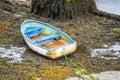 Castletown Harbour, Isle of Man, June 14,2019. Ebb tide in Castletown Harbour, Isle of Man Royalty Free Stock Photo