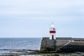 Castletown Harbour, Isle of Man.Castletown is a town in the Isle of Man, geographically within the historical parish of Malew but Royalty Free Stock Photo