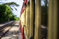 Castletown,Isle of Man, June 16, 2019. The Isle of Man Railway is a narrow gauge steam-operated railway connecting Douglas with