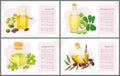 Castor and Jojoba, Macadamia and Grapeseed Oils