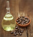 Castor oil with beans