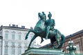 Castore and Polluce, Castello Square, Turin, Piedmont, Italy