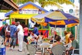 Castries St. Lucia - Piton Beer Lounge Royalty Free Stock Photo