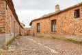 Castrillo de los Polvazares. Medieval town in Spain. Province of Leon, Castile and Leon