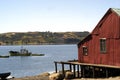 Castro, Chiloe Island, Chile - Palafitos pedro montt, traditional stilts houses of the island Royalty Free Stock Photo