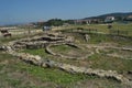 Castro De La Lanzada In The Fort Of The Hermitage In La Lanzada In Noalla. Nature, Architecture, History. August 19, 2014. Noalla