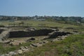 Castro De La Lanzada In The Fort Of The Hermitage In La Lanzada In Noalla. Nature, Architecture, History. August 19, 2014. Noalla