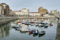 Old port and town of Castro Urdiales, Cantabria, Spain.