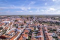 Castro Verde Aerial view and its Royal Basilica, built in the 16th century, includes a museum where sacred pieces are exhibited.