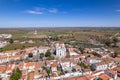 Castro Verde Aerial view and its Royal Basilica, built in the 16th century, includes a museum where sacred pieces are exhibited.