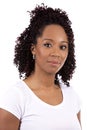 Casual black woman Royalty Free Stock Photo